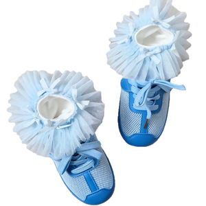 Chaussettes bateau en dentelle tricotée à double aiguille, style japonais original, avec nœud, style Miu, mignonnes, basses, pour <span class=keywords><strong>femme</strong></span>, printemps-été, fines - Product Image 5