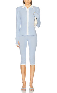 <span class=keywords><strong>Pantaloni</strong></span> da <span class=keywords><strong>donna</strong></span> Casual elasticizzati in vita stretti in cotone Capri con fiocco a contrasto di colore a gamba larga autunno traspirante <span class=keywords><strong>pantaloni</strong></span> larghi - Product Image 5