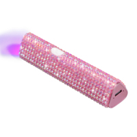 Lampe à ongles Triangle sans fil portable 3w Mini lampe à ongles sans fil LED 395nm Machine séchoir à ongles UV rechargeable Usb