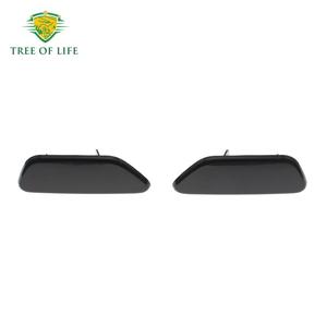 Subaru Forester Headlight Washer Nozzle Caps 86636SG040 86636SG030 <b>Clip</b> On Plastic Front <b>Bumper</b> Trim Covers - Product Image 1
