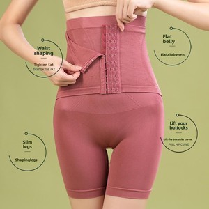 Faja Moldeadora de Cintura Alta Tipo Bóxer para Mujer, Corsé Reductor de Abdomen, Bragas Moldeadoras de Vientre Plano, Tallas Grandes - Product Image 2