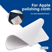 Chiffon de polissage pour Apple en microfibre ultra-douce, idéal pour les écrans Apple et le polissage de l'argent des téléphones – Vente Flash