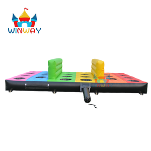 Jeu <span class=keywords><strong>de</strong></span> <span class=keywords><strong>fosse</strong></span> gonflable coloré commercial Wipeout, jeu <span class=keywords><strong>de</strong></span> <span class=keywords><strong>fosse</strong></span> Wipeout, aire <span class=keywords><strong>de</strong></span> jeux interactive en plein air, tapis <span class=keywords><strong>de</strong></span> jeu <span class=keywords><strong>de</strong></span> <span class=keywords><strong>fosse</strong></span> avec obstacles - Product Image 1