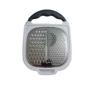 وعاء متعدد الوظائف لتقطيع الخضروات مصنوع من البلاستيك والفولاذ المقاوم للصدأ مع مبشرة مربعة ومجموعة كاملة لتمزيق البطاطس في المطبخ - Product Image 4