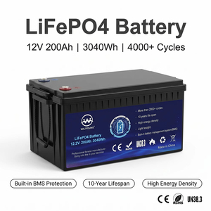 Batterie LiFePO4 rechargeable haute sécurité 12,8 V pour boîtiers de charge et outils d'irrigation de jardin - Product Image 2