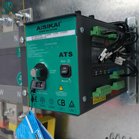 Gabinete de Transferencia de Energía Dual ATS de 400A para Paneles Solares, Panel de Distribución Automática para Conexión a Red Eléctrica Industrial y Comercial