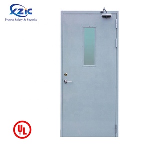 Exterior de acero de Metal de emergencia a prueba de puerta de vidrio con UL - Product Image 4
