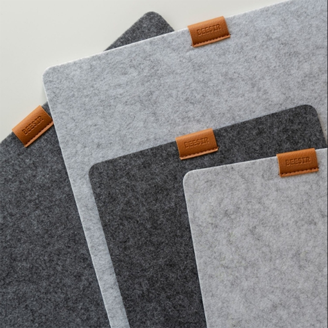Mouse Pad Office Felt Wool Desk Mat