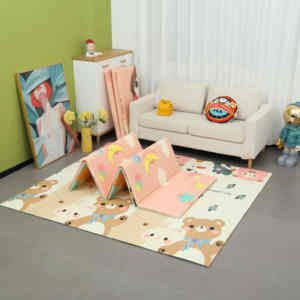 Jouet de sport intérieur/extérieur de 2cm d'épaisseur Tapis <span class=keywords><strong>en</strong></span> mousse pliable XPE Peluche pour bébé rampant et <span class=keywords><strong>camping</strong></span> - Product Image 3