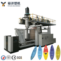 Machine de soufflage par extrusion de 4,5 m pour le contrôle précis de l'épaisseur des parois, destinée aux bateaux en plastique HDPE