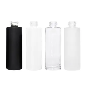 20ml 30ml 40ml 50ml 60ml 80ml 100ml 120ml 150ml White Black Clear Frost Perfume Cosmetic Glass Bottle For Liquor 20/410 24/410