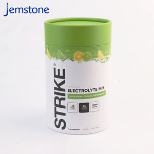 Vente en gros boîte de tubes en papier cadeau cosmétique en carton cylindrique personnalisé emballage de tube en papier rond pour café kraft brun - Product Image 1