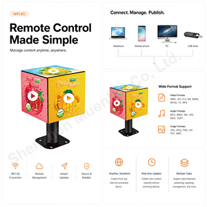P2.604 Outdoor <b>Magic</b> Cube Led Display Screen 5 Side Advertising <b>Magic</b> <b>Box</b> Cube Led Screen for Advertising - Product Image 4