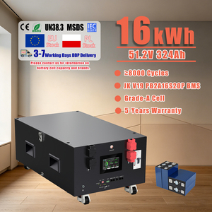 Batería de almacenamiento de energía EU Stock JK V19 BMS LiFePO4 16S 48V 51.2V 15kWh 16kWh LiFePO4 280Ah 314Ah 324Ah para ESS doméstico - Product Image 1