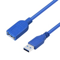 Câble d'extension USB 3.0 mâle vers femelle Cantell 1,5m-5m avec conducteurs en cuivre pur pour imprimantes et ordinateurs