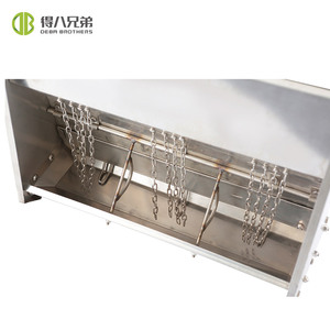 Comedero Doble para Cerdos de Nuevo Diseño, Comedero Automático de Acero Inoxidable para Lechones y Cerdos de Engorde - Product Image 6