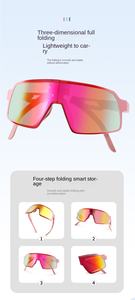 Occhiali da sole protettivi per bambini leggeri pieghevoli con Logo personalizzato alla moda <span class=keywords><strong>della</strong></span> <span class=keywords><strong>gioventù</strong></span> Uv400 - Product Image 6