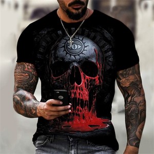 Plus Size Skeleton Rib Cage Jumbo Print Novelty <strong>Halloween</strong> Costume Unisex <strong>T</strong>-<strong>Shirt</strong> <strong>Adult</strong> - Product Image 2