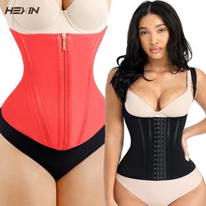 Hexin Vente en gros Écologique Taille Formateur Tummy Trimmer avec fermeture à crochet Meilleur formateur <span class=keywords><strong>de</strong></span> taille pour <span class=keywords><strong>la</strong></span> perte <span class=keywords><strong>de</strong></span> poids Ceinture - Product Image 1