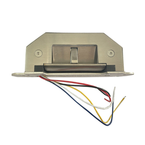 Elock ES124PB Fail-Secure/Fail-Safe Plaque robuste réglable pour <span class=keywords><strong>portail</strong></span> 12v dc gâche électrique automatique - Product Image 1