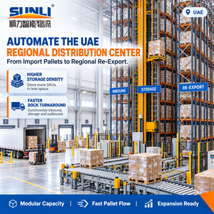 Scaffalatura Industriale SHUNLI a 5 Ripiani in Acciaio Laminato a Freddo, Anticorrosione, Regolabile, Senza Bulloni, con Rivestimento in Polvere - Product Image 1