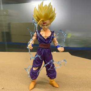Nouveau Design 24cm DBZ PVC Anime Action Figure Jouets Dessin Animé Debout Pose <span class=keywords><strong>Goku</strong></span> Gohan pour Voiture Décor À La Maison - Product Image 1