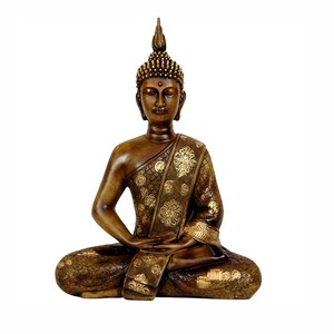 Estatua de Buda <span class=keywords><strong>Zen</strong></span> personalizada para jardín, estatua de Buda tailandés de meditación religiosa de bronce grande, precios de escultura - Product Image 2