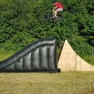 Prix usine Bmx ski FMX saut cascadeur gonflable grand atterrissage d'airbag, grand sac d'atterrissage gonflable - Product Image 5