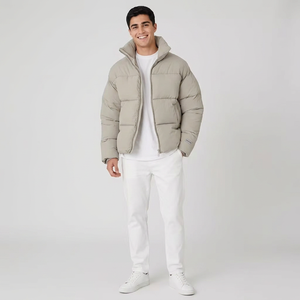 OEM Wholesale Custom 2026 Winter Coat Varsity High Quality <b>Mens</b> <b>Puffer</b> <b>Jackets</b> <b>Hooded</b> Racing <b>Puffer</b> <b>Jacket</b> - Product Image 1