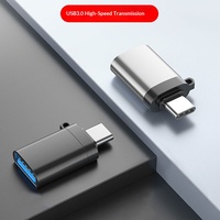 Convertidor USB de Alta Velocidad, Lector de Tarjetas Portátil, Conector Compatible con Todos los Teléfonos Inteligentes Tipo C, Adaptador OTG Tipo C, Modelo a Fabricado en China