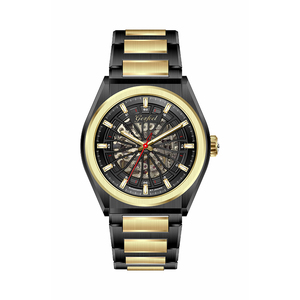 Reloj Automático Skeleton con Movimiento Japonés 8N24, Esfera de 43 mm, Resistente al Agua 5 ATM, Correa de Acero Inoxidable, Reloj para Hombre - Product Image 3