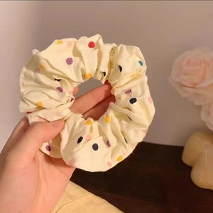 Coletero de tela floral de gran tamaño, accesorio para el cabello de alta calidad para mujeres, uso diario. - Product Image 1