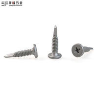Vis autoperceuses à tête cruciforme 4,8*22mm avec revêtement Ruspert, filetage fin, vis Tek anti-traction et anti-encochure