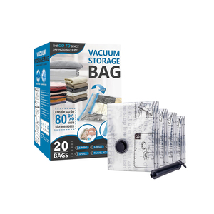 G-Multi-Functional 6-Silk Thick Foldable Vacuum <strong>Storage</strong> <strong>Bag</strong> Seasonal <strong>Clothes</strong> Organizer and Space-Saving Plastic Wardrobe <strong>Storage</strong> - Product Image 2