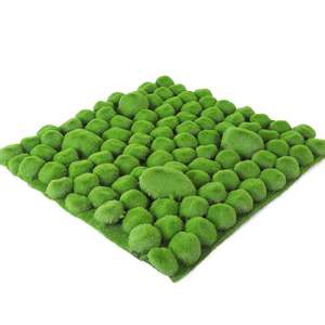 Mousse artificielle verte, fausse mousse, mur végétal, micro-paysage, bonsaï, décoration paysagère, gazon, pelouse, Chine, extérieur - Product Image 5