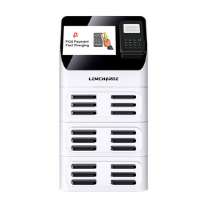 Station de recharge intelligente avec WiFi, 6/12/18/24 emplacements, pour location et partage de batteries externes - Product Image 1