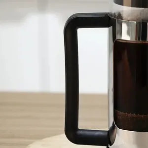 Plastic Stainless Steel French Press Coffee Maker Tea Maker Glass French Press