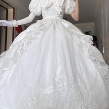 <span class=keywords><strong>Tulle</strong></span> <span class=keywords><strong>blanc</strong></span> 7 cerceaux 2 couches jupons pour robe de mariée grande taille robe de bal moelleux sous-jupe Crinoline <span class=keywords><strong>jupon</strong></span> cerceau jupe - Product Image 3