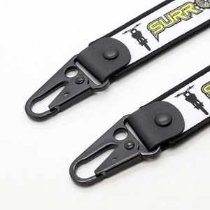 Porte-clés en cuir personnalisé en gros sur le thème du vélo avec mousqueton pour merchandising de marque cycliste - Product Image 2
