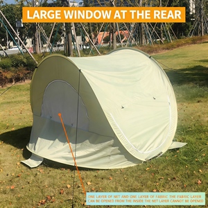 La <span class=keywords><strong>Tenda</strong></span> Pop-up Alpine Breeze Pronta all'Uso per Laghi e Riva di Fiumi con Circolazione Migliorata dell'Aria Fresca - Product Image 4