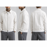 Veste universitaire pour homme avec logo personnalisé, manches en cuir vegan, patch brodé, OEM