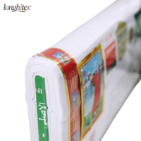 Tissu Popeline TC en Polyester Blanc de Haute Qualité Longhitex avec Technique de Tissage Coton pour Jupes de Mariage, Doublures et Style Uni