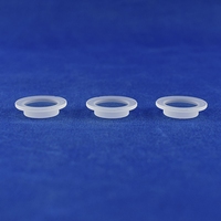 Joint en quartz à étages en silice fondue de haute pureté JGS2, usiné sur mesure par CNC, pour l'équipement semi-conducteur et de laboratoire