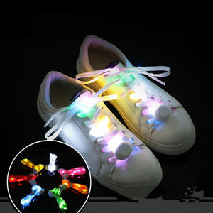 중국 제조업체 공급 업체 <span class=keywords><strong>LED</strong></span> 깜박이는 신발 끈 라이트 업 <span class=keywords><strong>LED</strong></span> 신발 끈이있는 프로모션 파티 용품 - Product Image 3