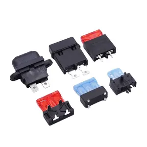 Automotive Electronic PCB Mount Blade Plug-in Fuse Holder Types