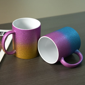 Vendita calda personalizzata pid 2025 regalo personalizzato 11oz tazza di sublimazione spazi in <span class=keywords><strong>ceramica</strong></span> tazza di caffè Glitter tazza di sublimazione per il - Product Image 6