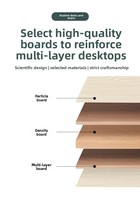 Ensemble bureau et chaise en bois contreplaqué réglable en hauteur, mobilier d'étude pour enfants, étudiants secondaires et universitaires