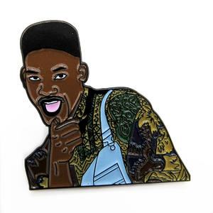 Pines de esmalte suave de dibujos animados, alfileres de metal esmaltados de personajes de películas - Product Image 6