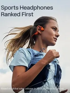 Pour SHOKZ OpenRun <span class=keywords><strong>Pro</strong></span> 2 casque de Sport à oreille ouverte Conduction osseuse résistant à la sueur 30ft pour indicateur de batterie LED Bluetooth - Product Image 2