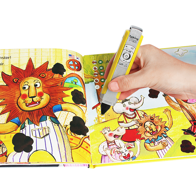 OEM Educational Talking Pen for Preschoolers Kids 3 to 8 Years Old Learning Language with Lithium Battery Reading Function